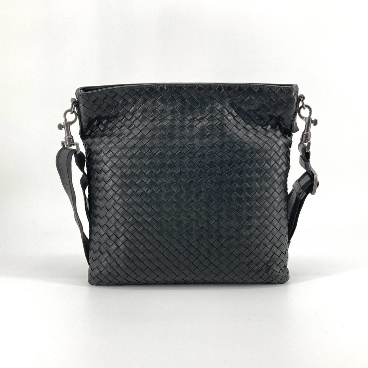 BOTTEGAVENETA(ボッテガヴェネタ) イントレチャート カーフレザー 276356 ショルダーバッグ ブラック