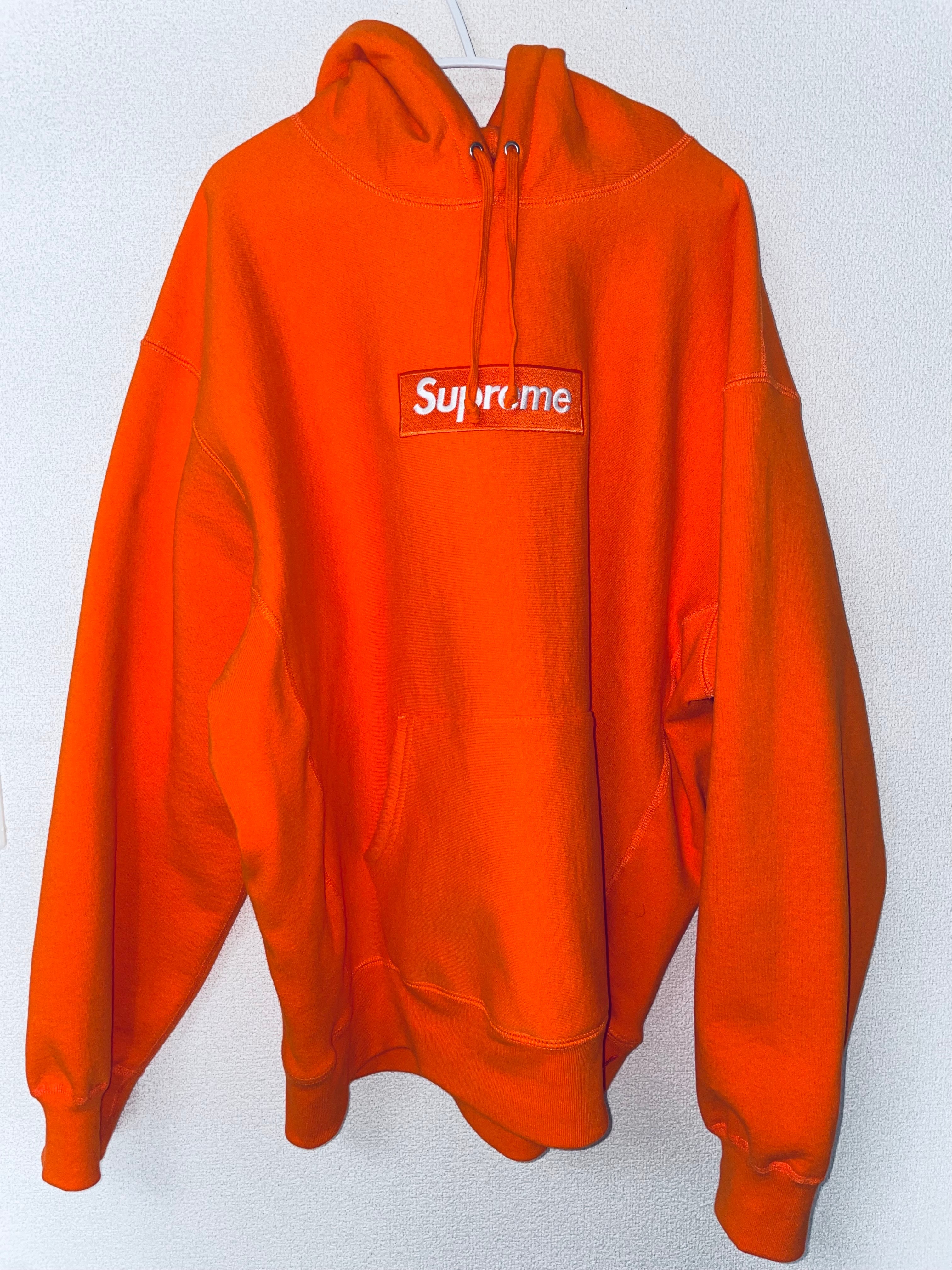 Supreme Box Logo Hooded Sweatshirt "Orange" (24FW)