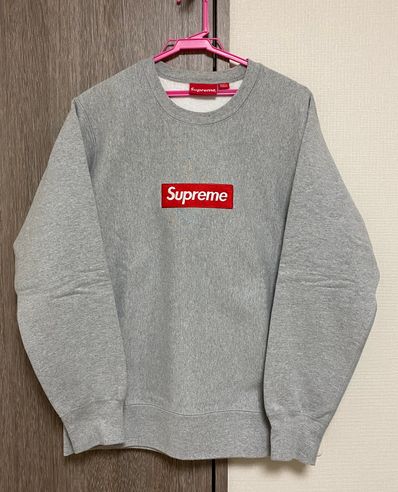 Supreme Box Logo Crewneck "Grey" (15FW)
