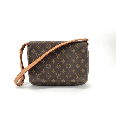 LOUIS VUITTON(ルイ・ヴィトン) モノグラム ミュゼットタンゴ ショートストラップ モノグラムキャンバス / カーフレザー M51257 ショルダーバッグ ブラウン