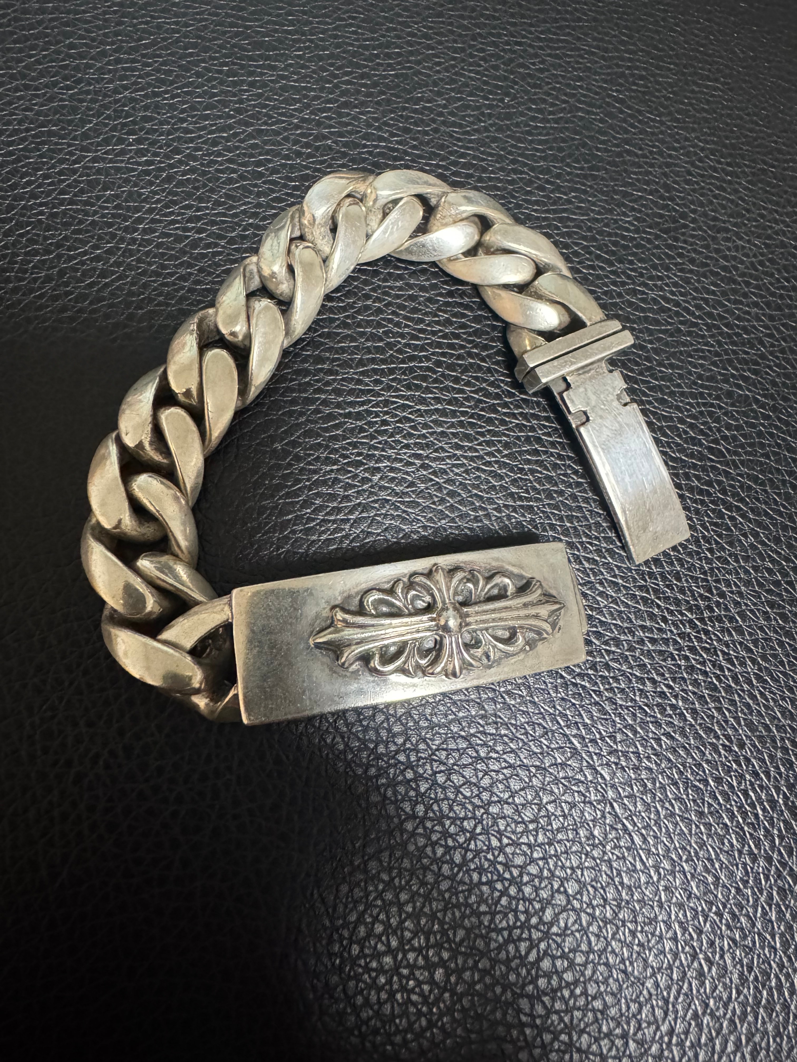 Chrome Hearts ID FLORAL CRS "Silver"