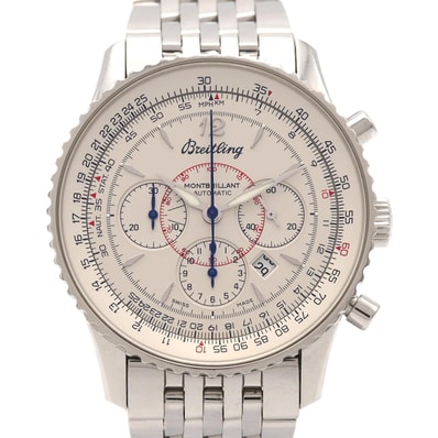 【ノーメンテナンス還元価格】ブライトリング モンブリランデイト A41370/A417G34NP SS 自動巻