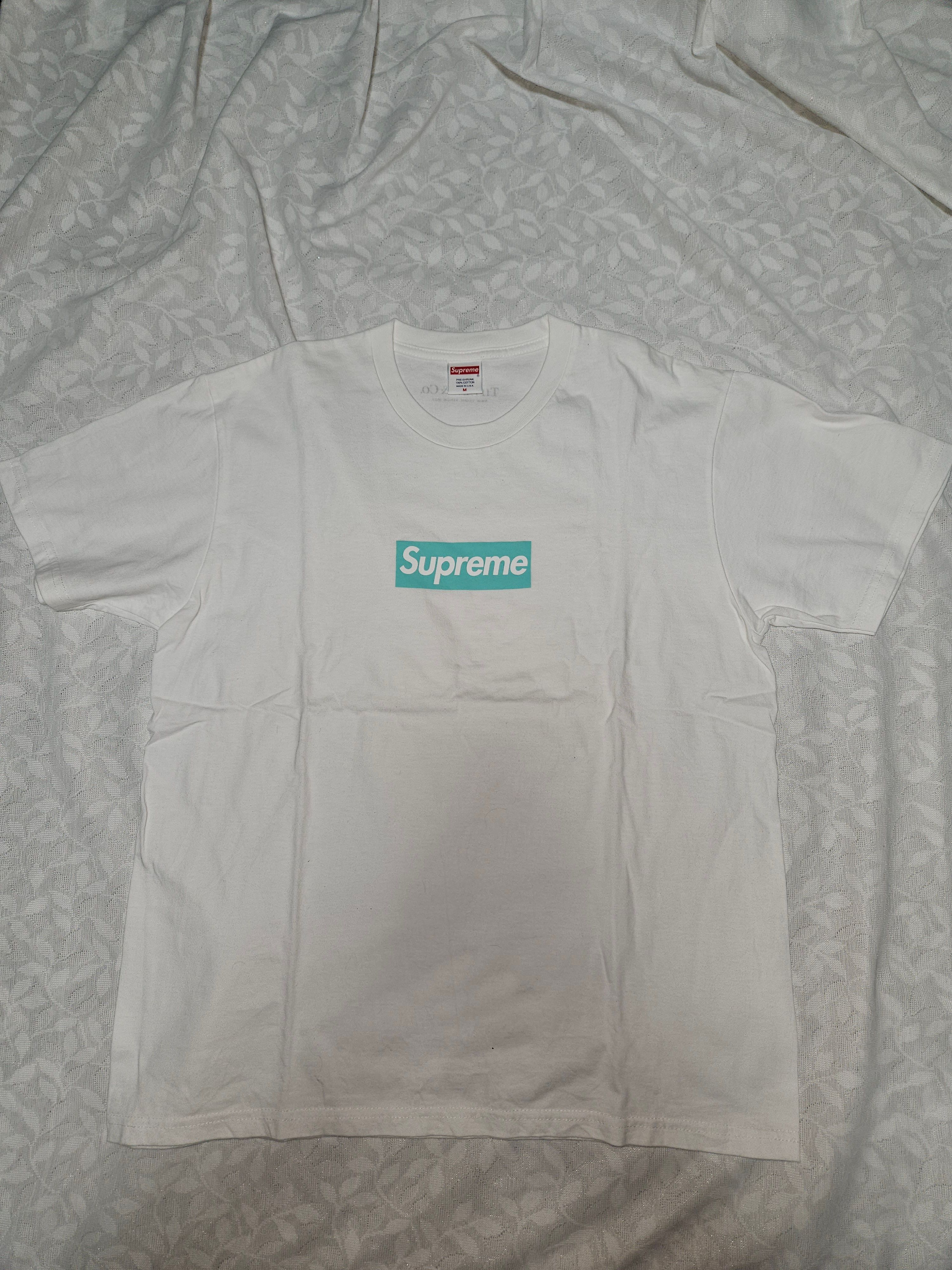 Supreme / Tiffany & Co. Box Logo Tee "White"