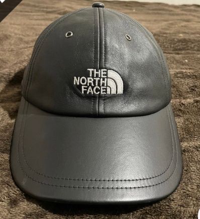 Supreme x The North Face Leather 6-Panel Hat "Black"