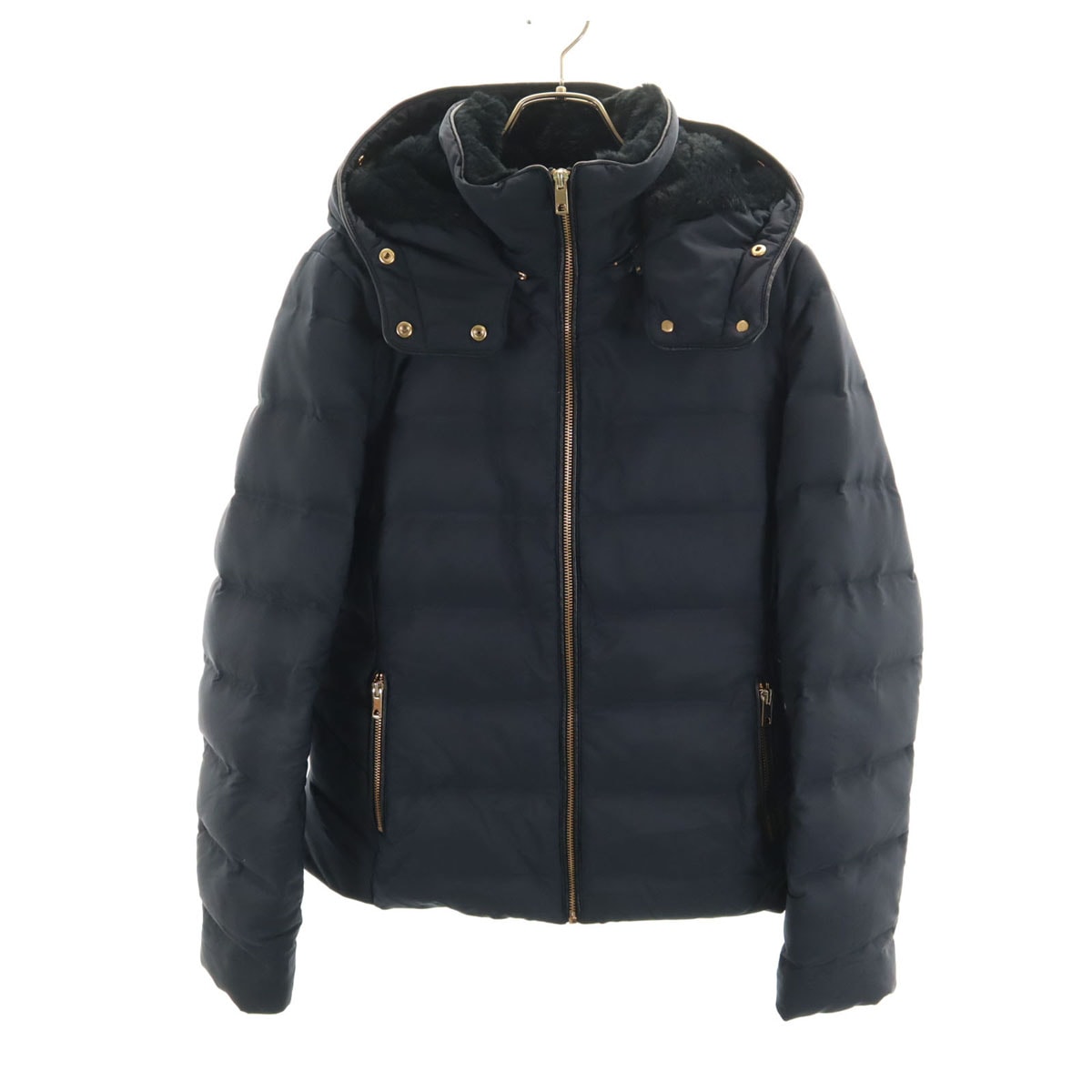 ZARA ザラ 中綿ジャケット L ネイビー