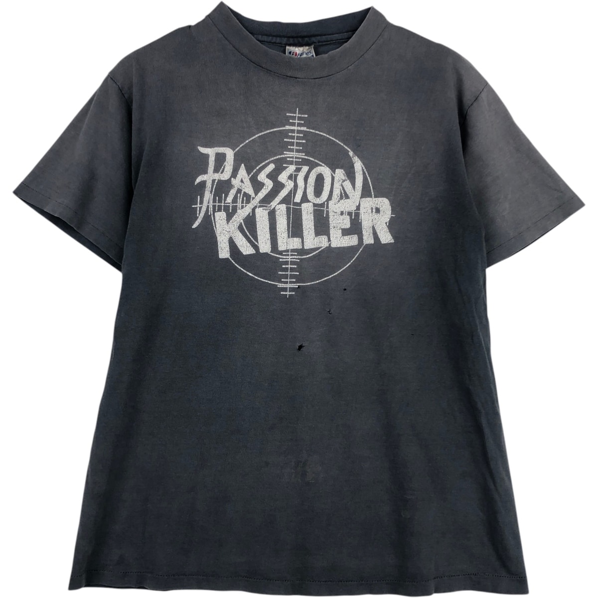 古着 80年代 ヘインズ Hanes BEEFY-T 青タグ プリントTシャツ USA製 メンズL相当 ヴィンテージ/eaa633628