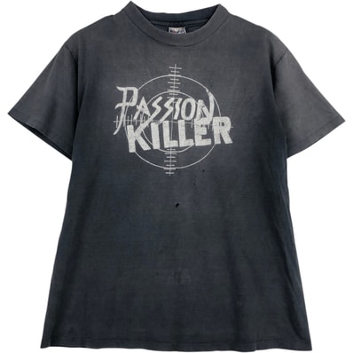 古着 80年代 ヘインズ Hanes BEEFY-T 青タグ プリントTシャツ USA製 メンズL相当 ヴィンテージ/eaa633628