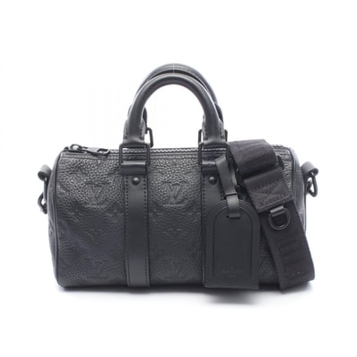 ルイ・ヴィトン LOUIS VUITTON キーポル バンドリエール25 2WAY ハンドバッグ バッグ レザー モノグラム・トリヨンレザー ノワール メンズ ブラック系 M20900 【中古】