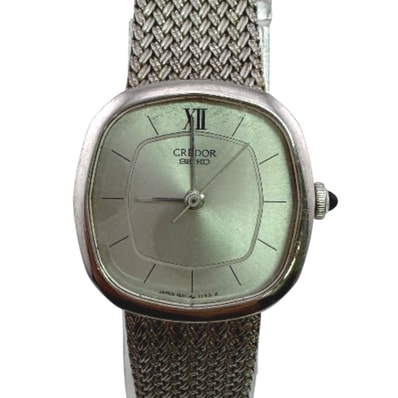 セイコー SEIKO 腕時計 クレドール ヴィンテージ シルバー