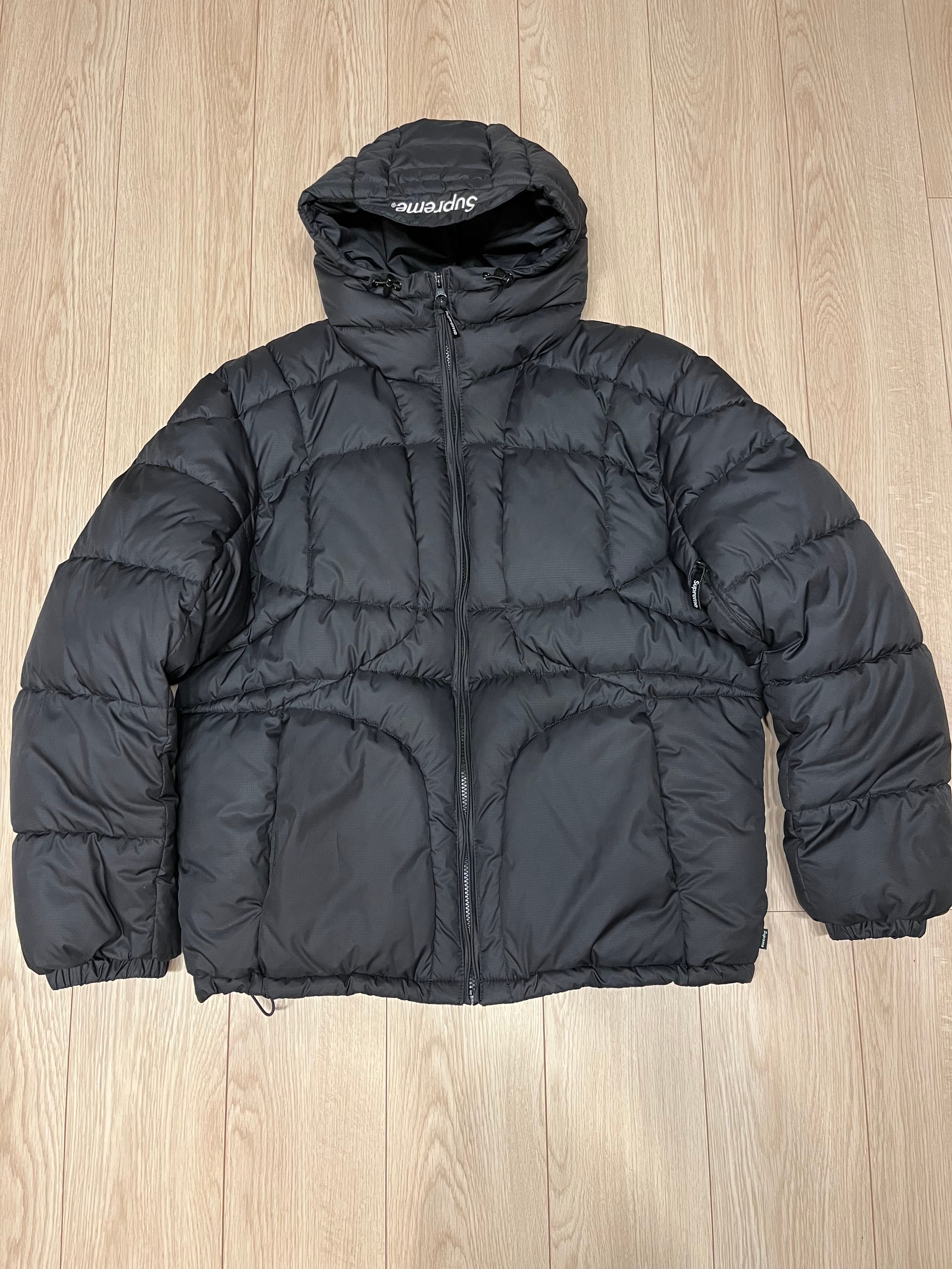 Supreme Warp Hooded Puffy Jacket "Black"