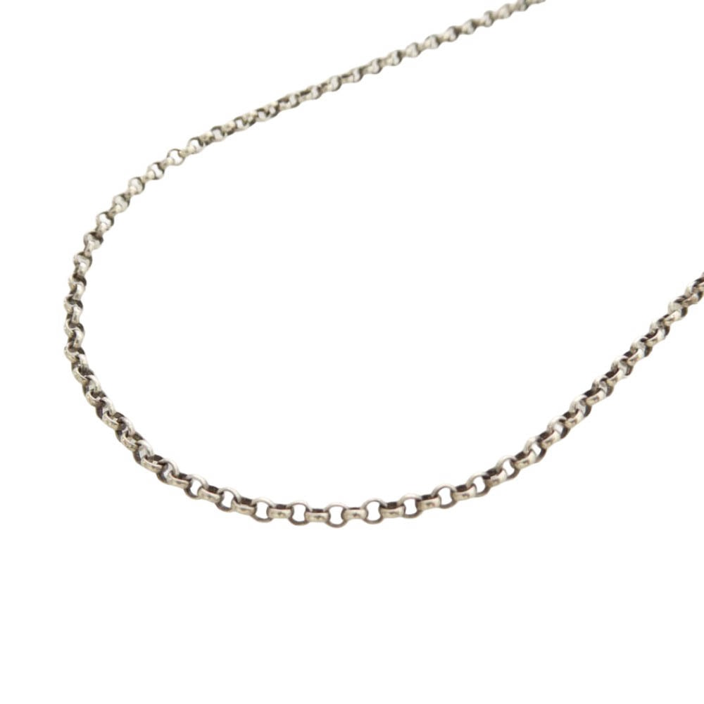 CHROME HEARTS クロムハーツ(原本無) NECKCHAIN R20 ロール チェーン ネックレス 20inch シルバー系【中古】