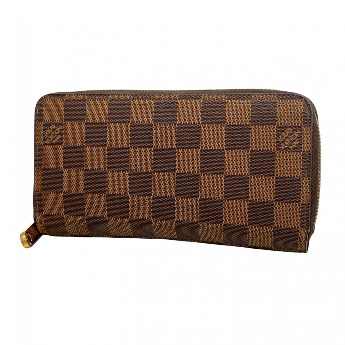 【6eb1426】ルイヴィトン 長財布 ダミエ ジッピーウォレット N41661 エベヌ【中古】メンズ レディース ユニセックス