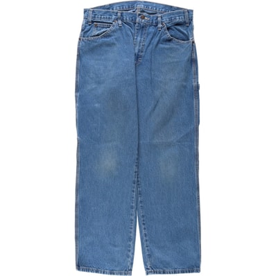 古着 ディッキーズ Dickies デニムペインターパンツ メンズw34相当/rab181058