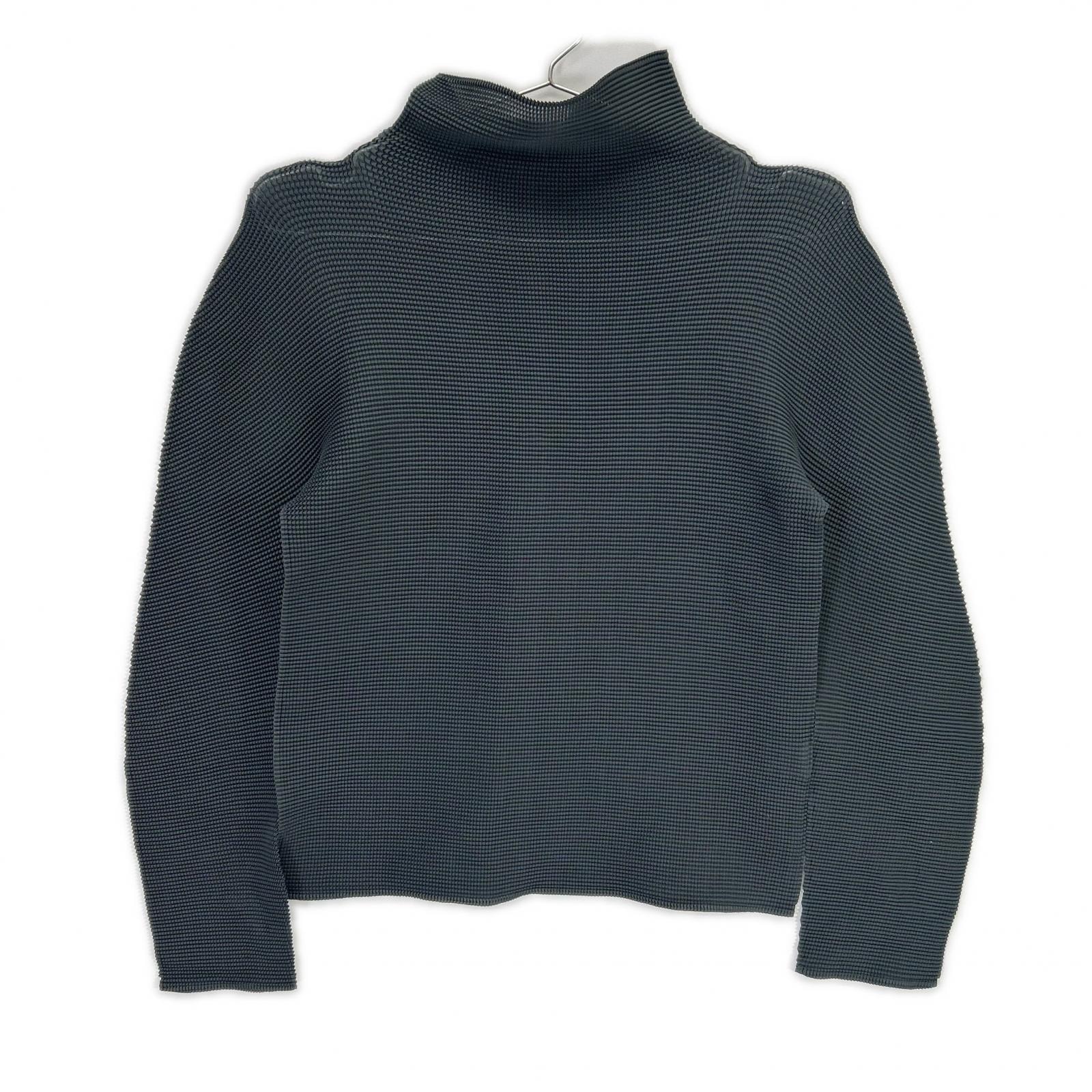 ミーイッセイミヤケ グリーン MI11FJ211 プリーツカットソー 表記無し