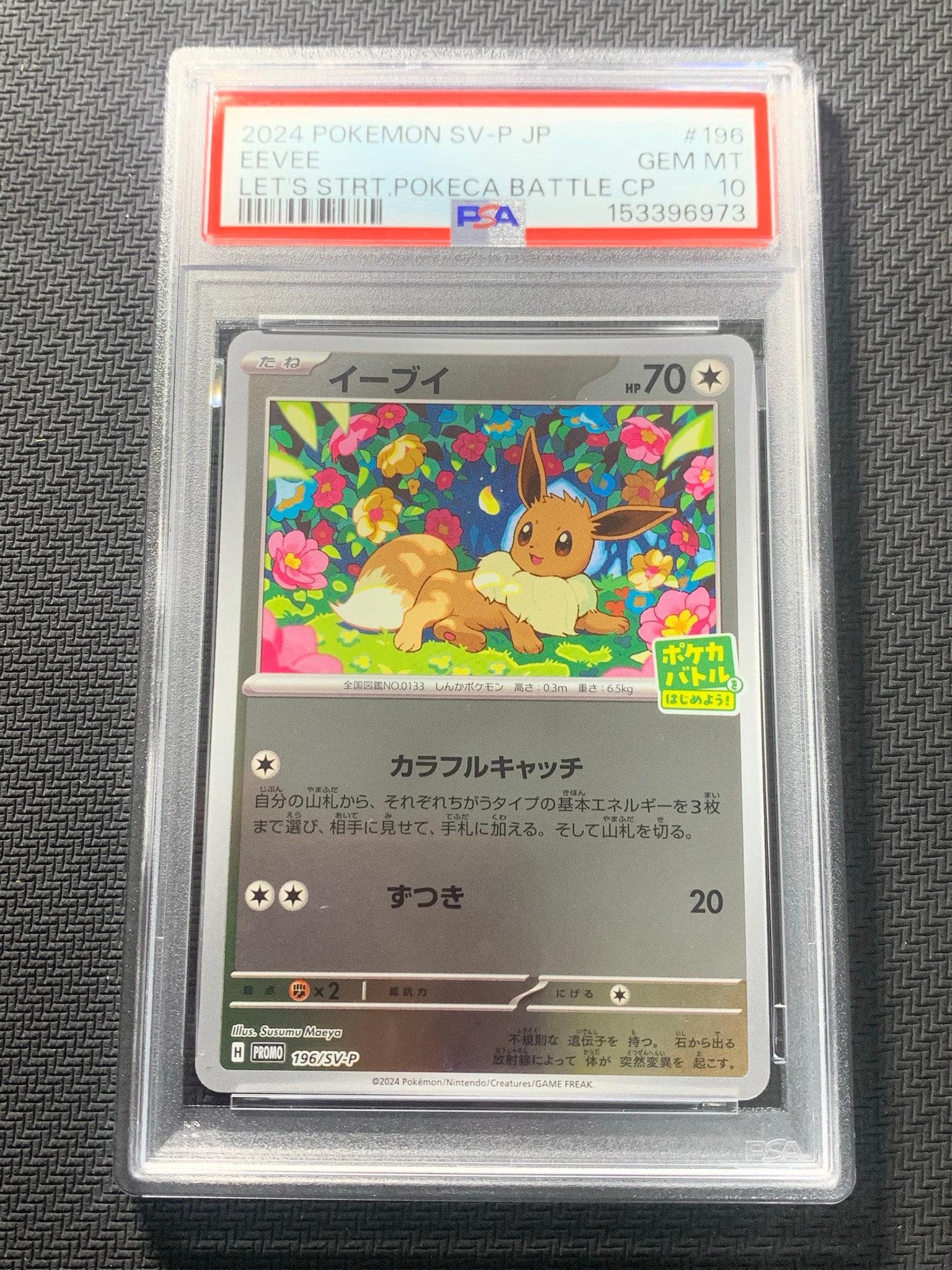 イーブイ P [SV-P-SM 196](プロモカードパック「ポケカバトルをはじめ