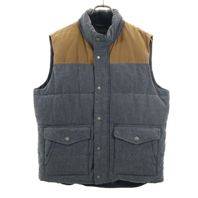 GAP ギャップ 中綿ベスト M グレー