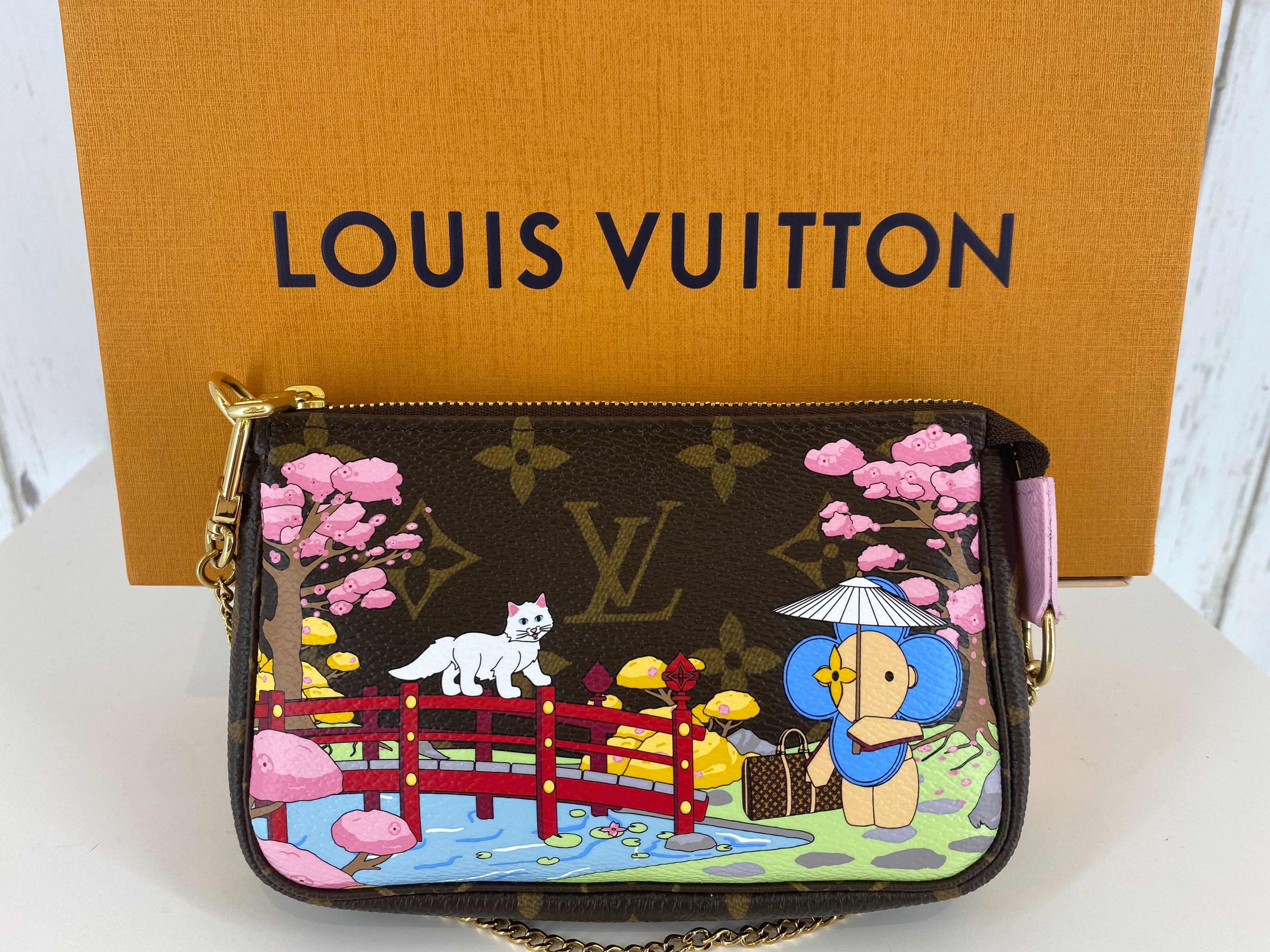Louis Vuitton ポシェット アクセソワール ミニバッグ モノグラム LOUIS VUITTON モノグラム ミニポシェット・アクセソワール (スタッフ