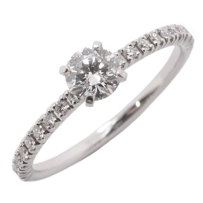 【6jhb0878】カルティエ リング エタンセルドゥ Pt950 プラチナ ダイヤモンド 0.25ct #50【中古】レディース