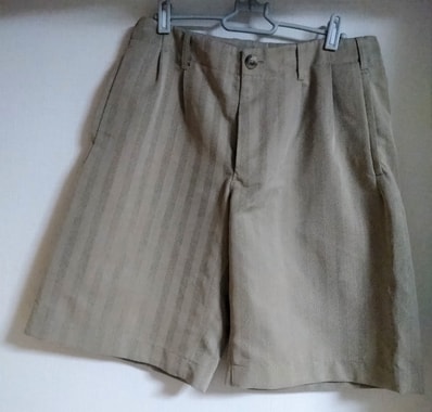 OUR LEGACY Work Shop x Emporio Armani Gonfi Shorts "Polvere Herringbone"