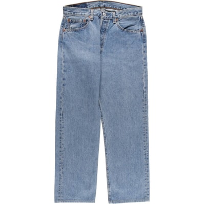 古着 00年代 リーバイス Levi's 6501-0193 ストレートデニムパンツ USA製 レディースXL(w32)相当/evb031278