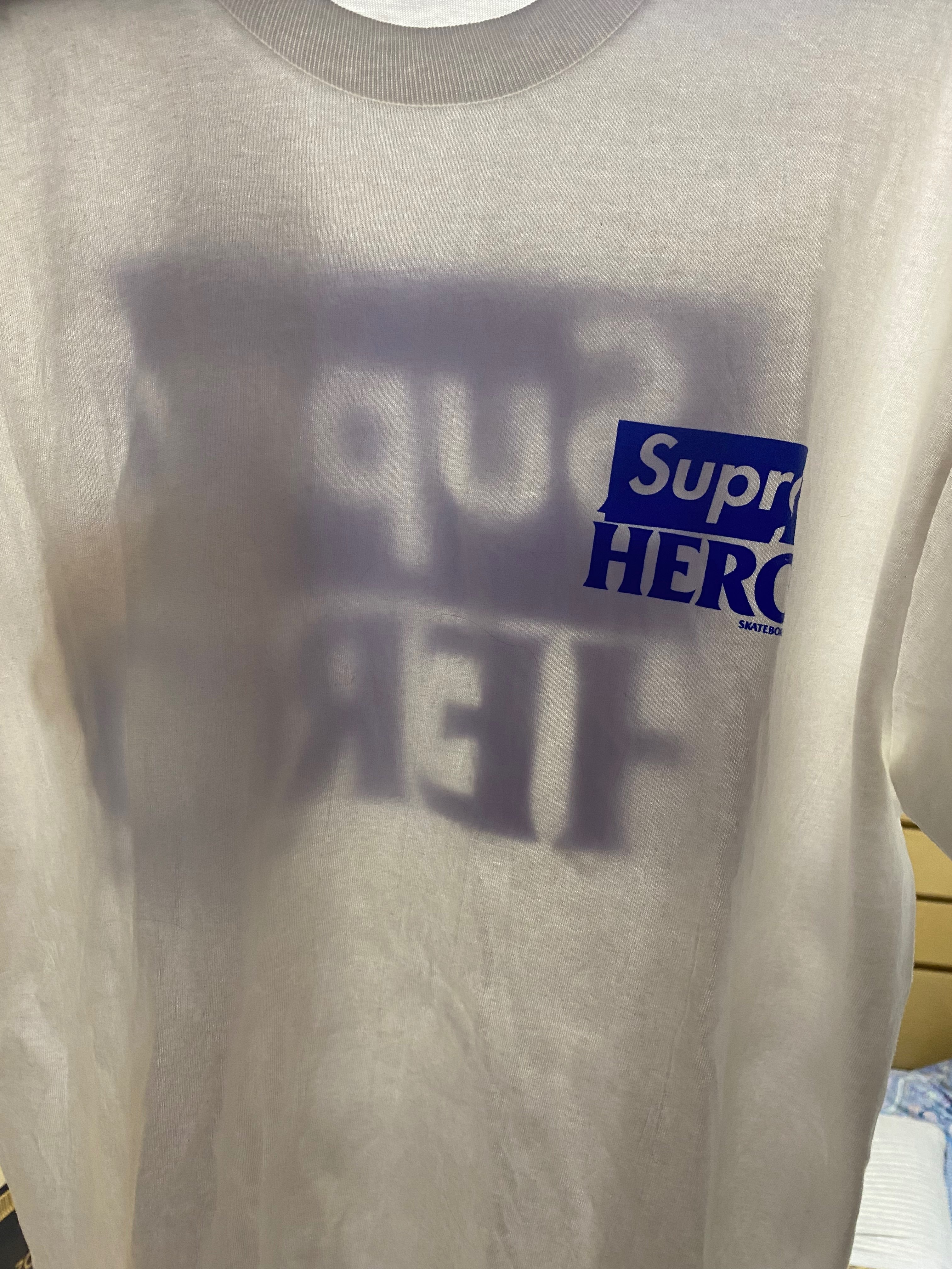 Supreme / ANTIHERO Dog Tee "White"