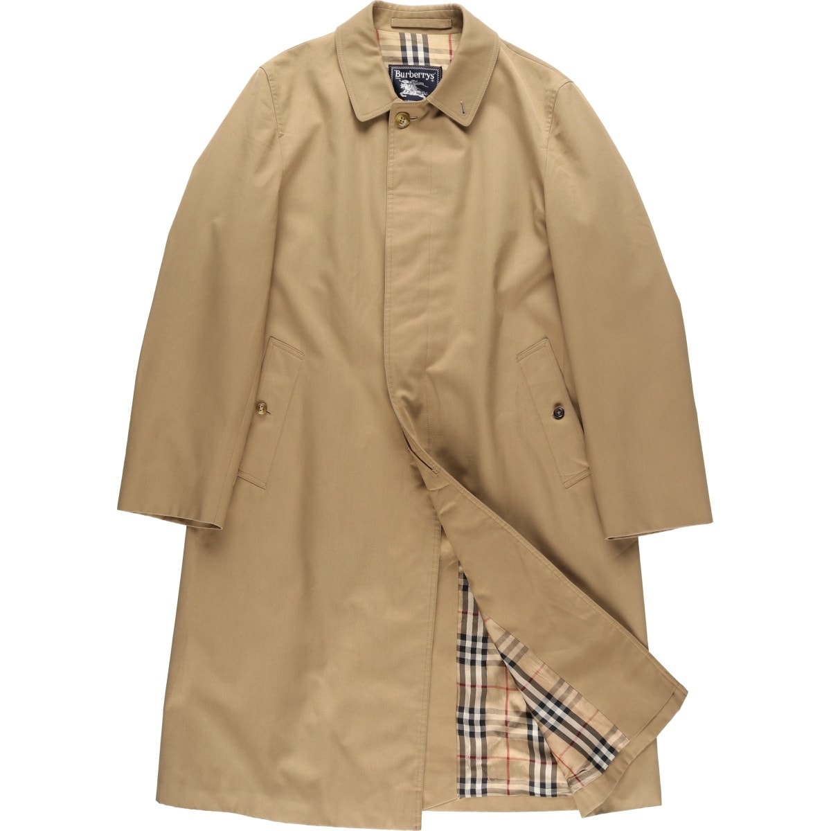 古着 バーバリー Burberry's ステンカラーコート バルマカーンコート スペイン製 メンズM相当/eaa625595