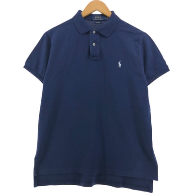 古着 ラルフローレン Ralph Lauren POLO RALPH LAUREN CUSTOM FIT 半袖 ポロシャツ メンズL相当/eaa534027