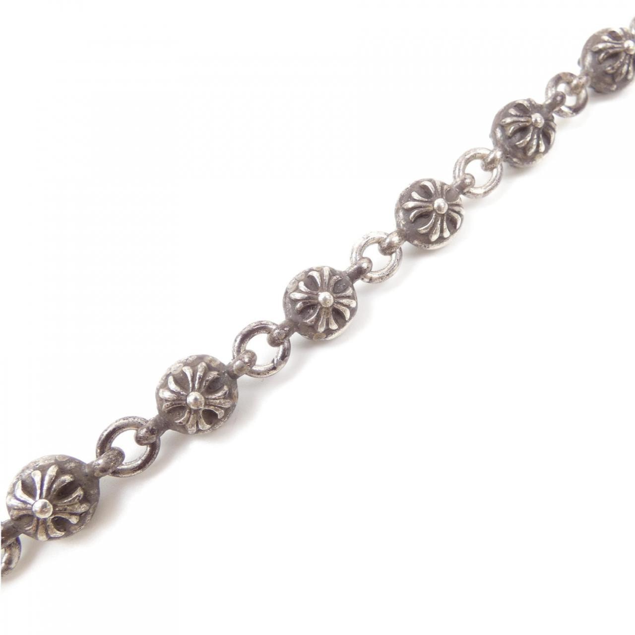Chrome Hearts #2 Cross Ball Bracelet "Silver"