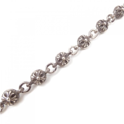 Chrome Hearts #2 Cross Ball Bracelet "Silver"