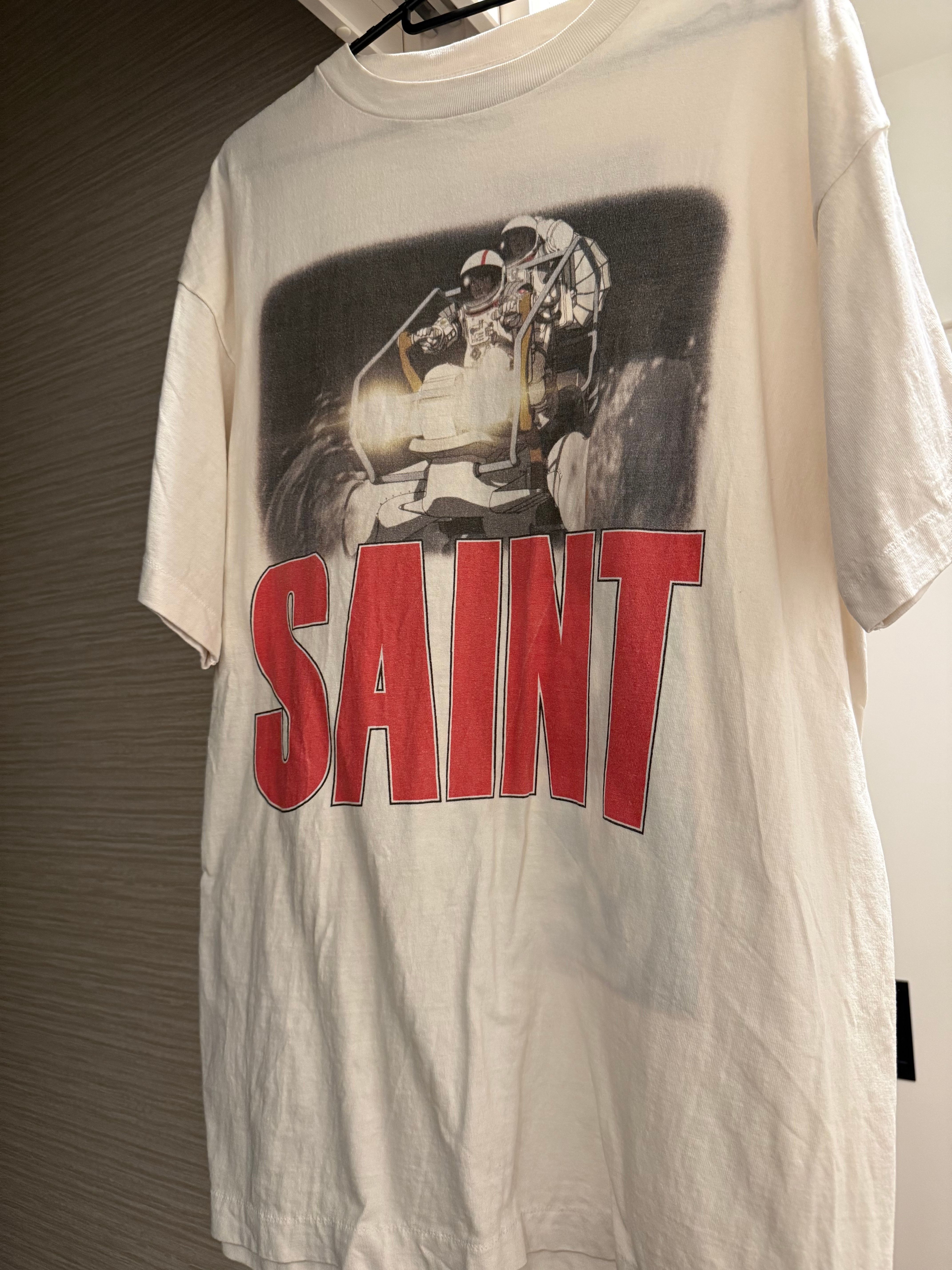 セントマイケル 24SS x フリーダム ショート スリーブ Tシャツ "ホワイト"
