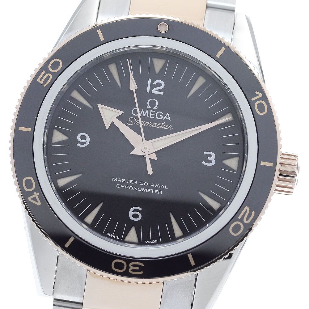 ☆極美品 オメガ シーマスター300 メンズ 【中古】