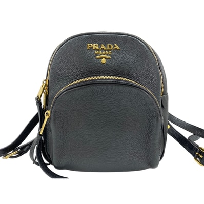 プラダ PRADA レザー リュック・デイパック【中古】