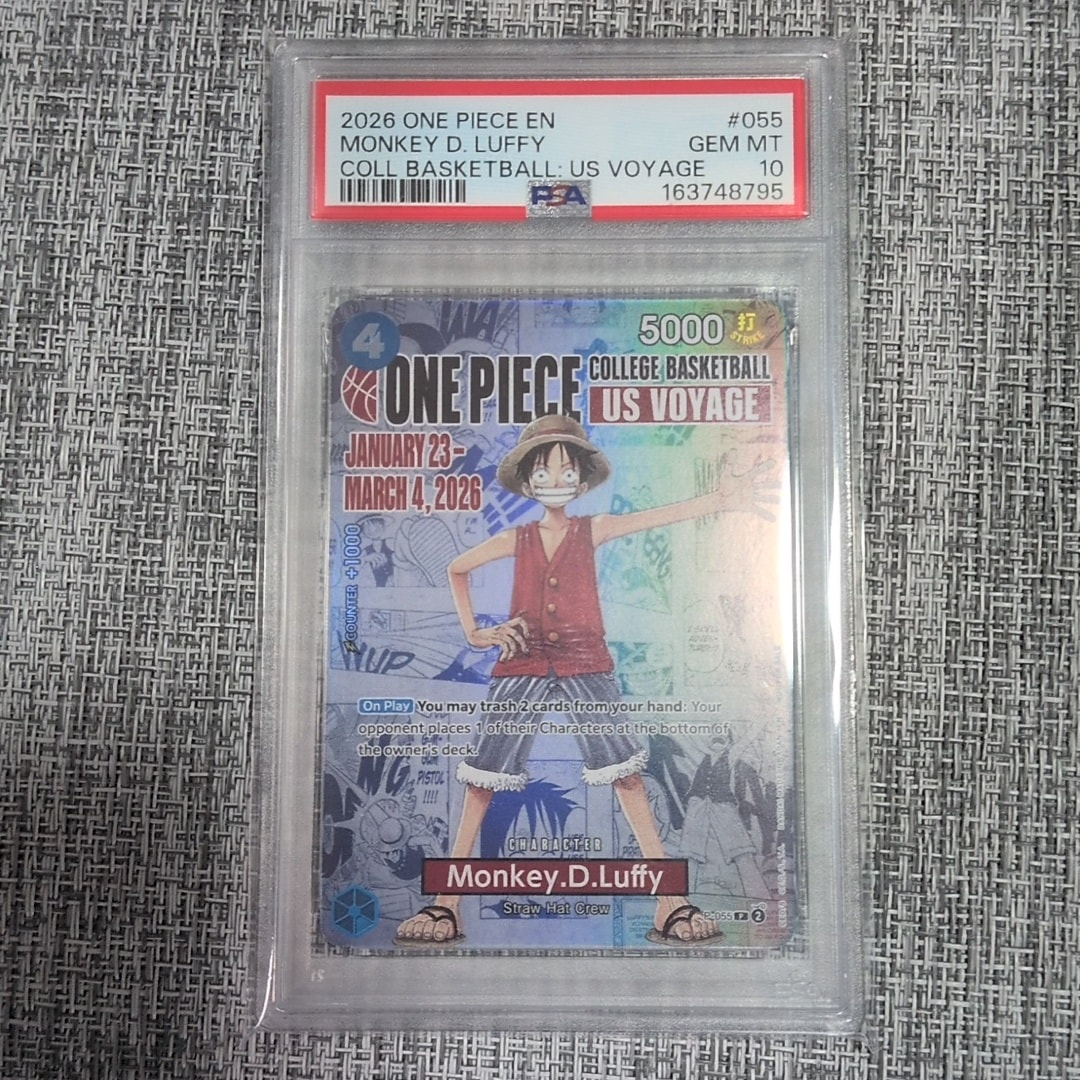 PSA10】モンキー・D・ルフィ：P (開封済) [P-055]【英語版