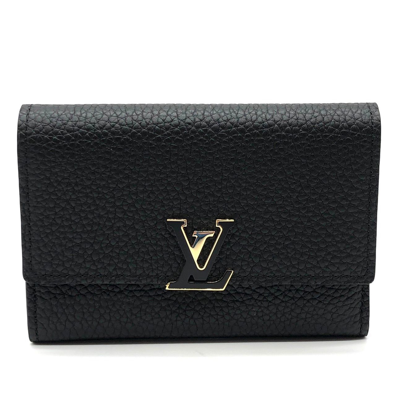 LOUIS VUITTON  ポルトフォイユカプシーヌ 三つ折り財布 トリヨンレ