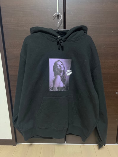 Supreme Kate Moss Hooded Sweatshirt "Black"