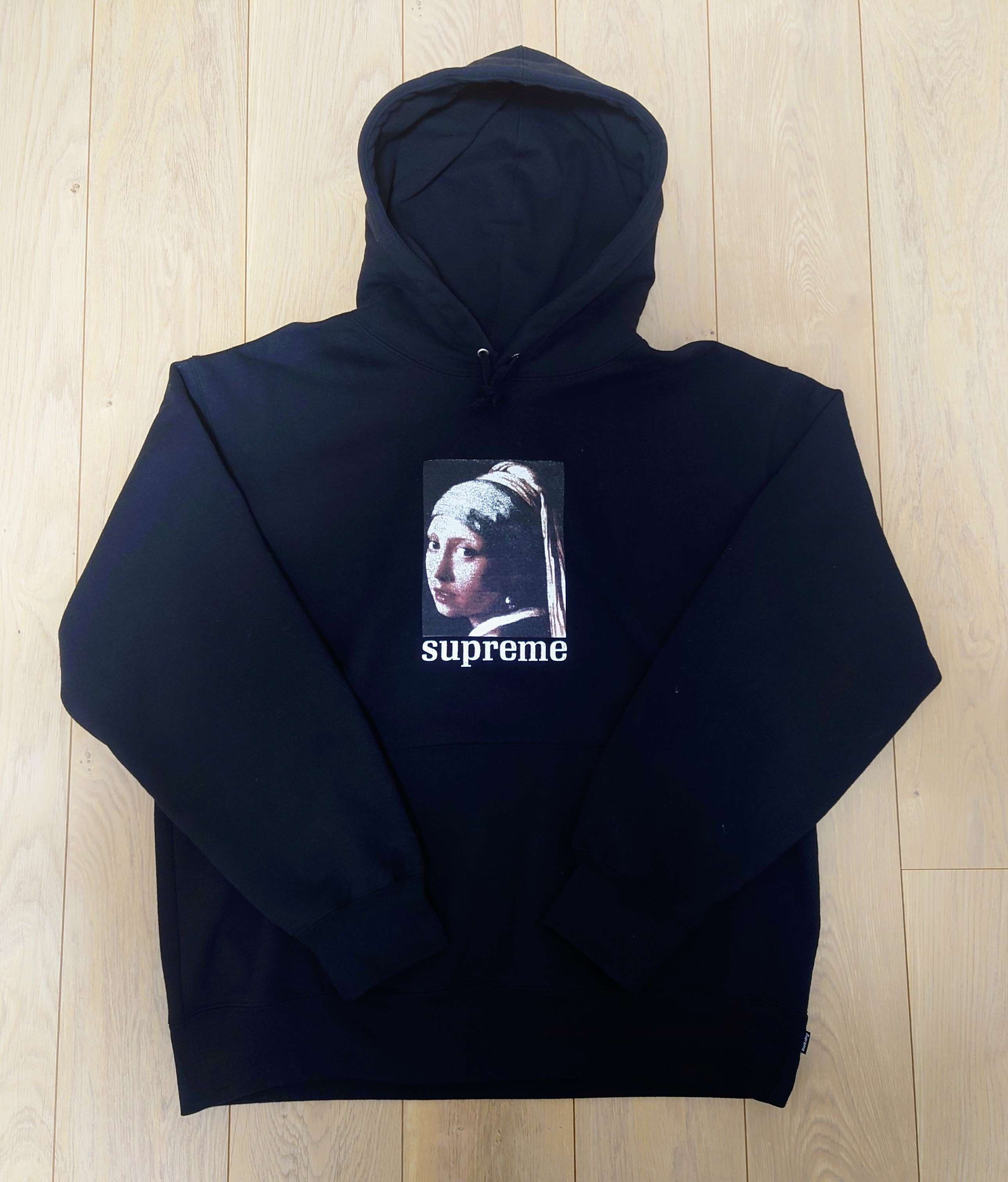 Supreme Pearl Hooded Sweatshirt "Black"