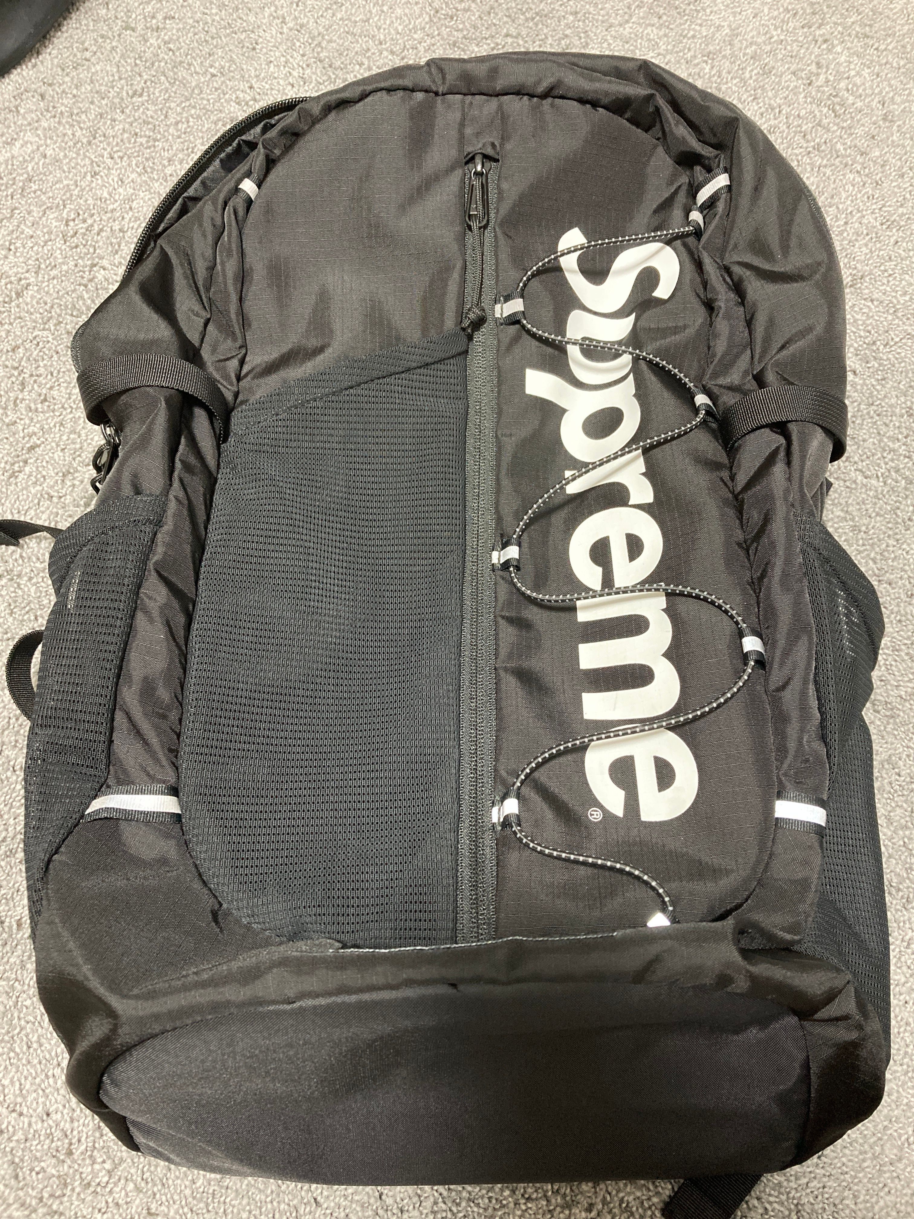Supreme 2017SS Backpack "Black"
