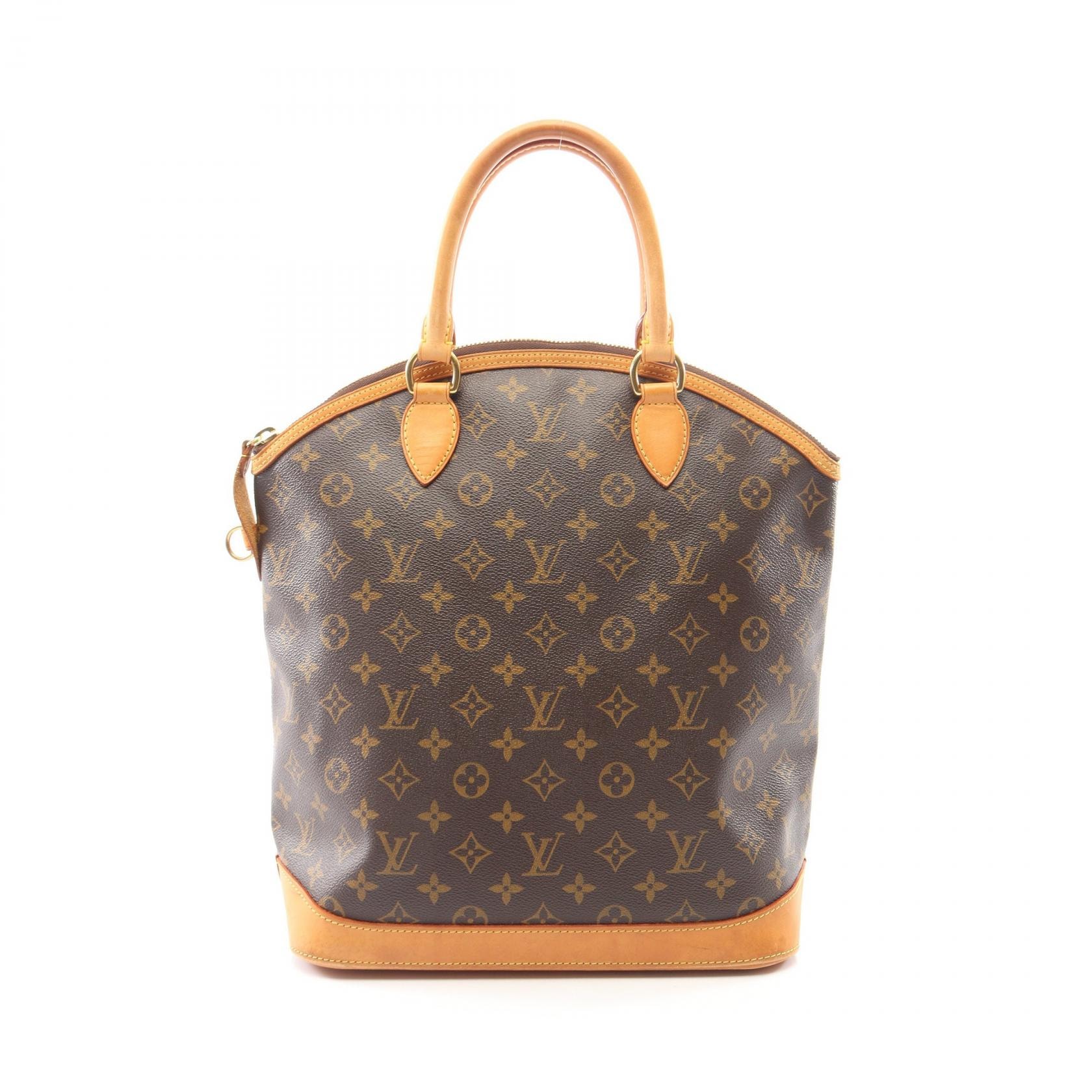 ルイ・ヴィトン LOUIS VUITTON ロックイット ヴェルティカル ハンドバッグ バッグ PVCコーティングキャンバス レザー モノグラム レディース ブラウン系 M40103 【中古】