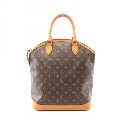 ルイ・ヴィトン LOUIS VUITTON ロックイット ヴェルティカル ハンドバッグ バッグ PVCコーティングキャンバス レザー モノグラム レディース ブラウン系 M40103 【中古】