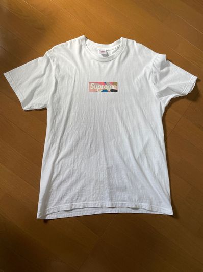 Supreme / Emilio Pucci® Box Logo Tee "White/Pink"