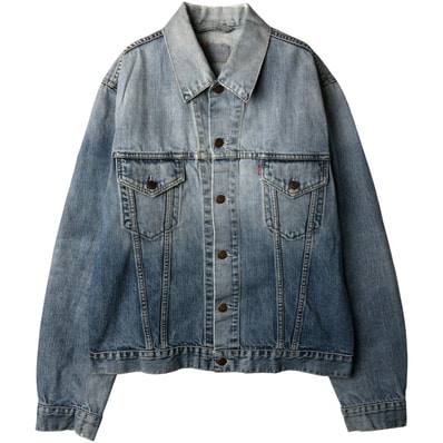 古着 00年代 リーバイス Levi's 70500-0487 ユーロモデル デニムジャケット Gジャン メンズXL相当/eaa611160