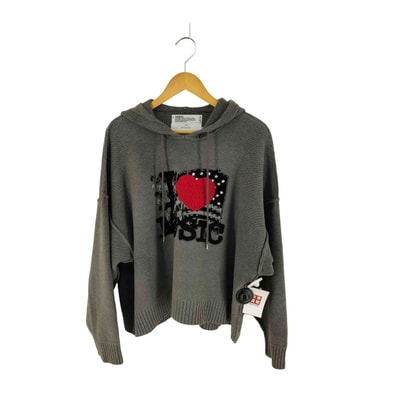25SS I LOVE MUSIC Pullover Knit【1140836756166】