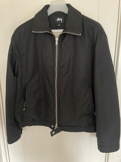 Stussy Pile Lined Zip Jacket "Black"