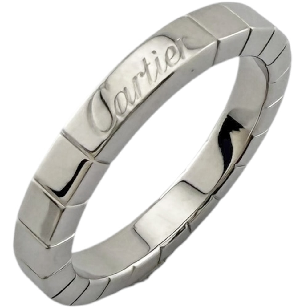 カルティエ ラニエール リング 指輪 12.5号 18金 K18ホワイトゴールド レディース CARTIER  中古