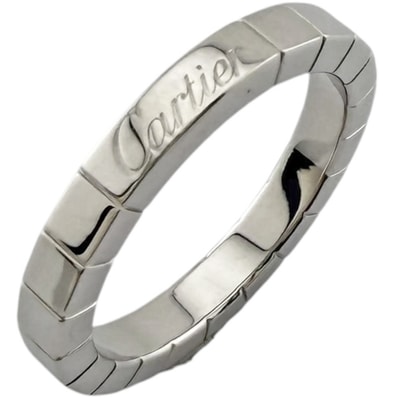 カルティエ ラニエール リング 指輪 12.5号 18金 K18ホワイトゴールド レディース CARTIER 中古