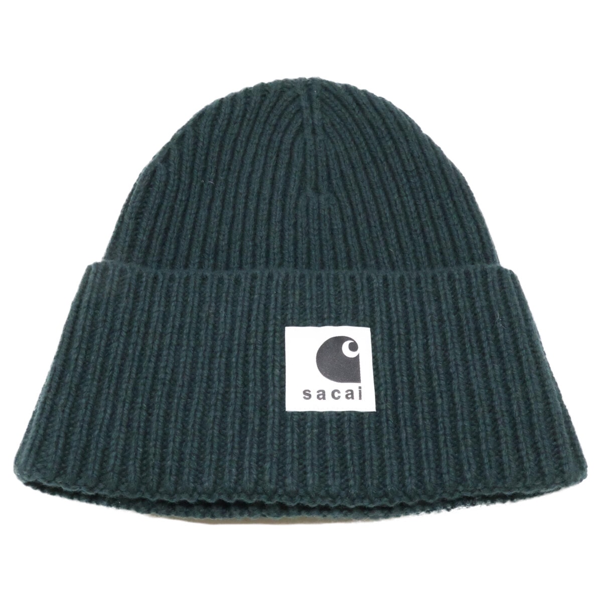 サカイ x Carhartt カーハート 【美品】25年製 25-00997S ウール ニット帽