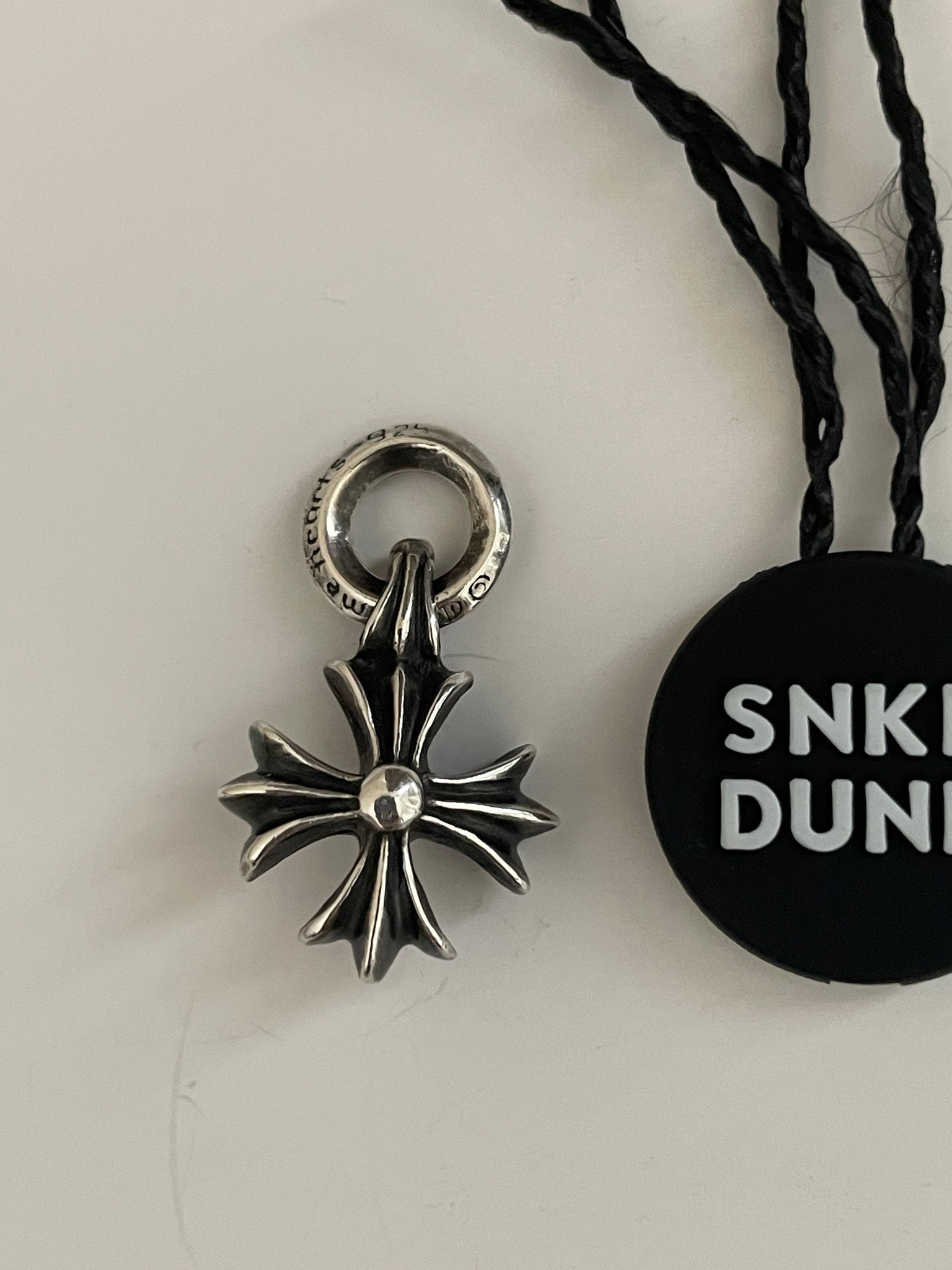 Chrome Hearts Ch Plus Charm "Silver"