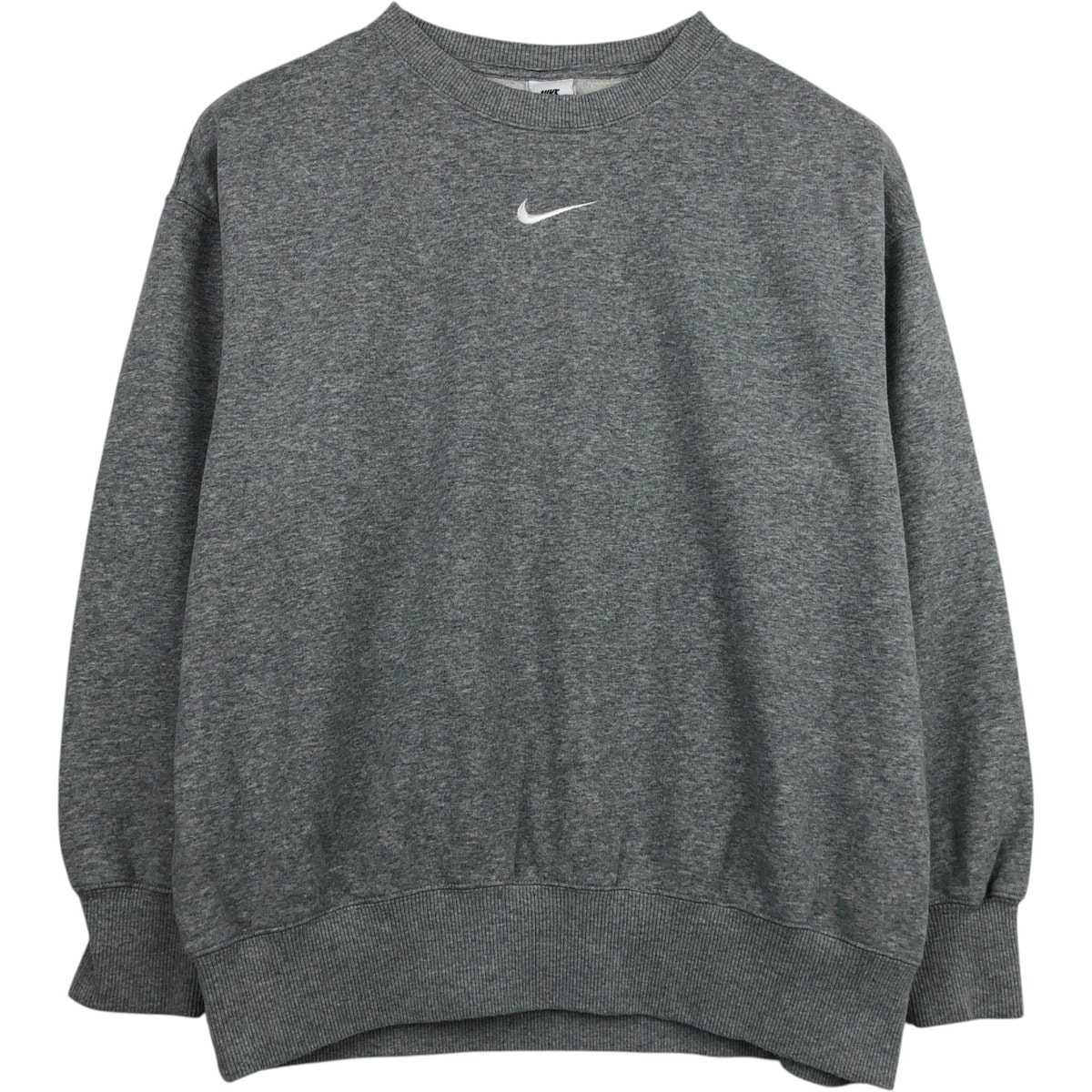 古着 ナイキ NIKE センターロゴ ワンポイントロゴスウェットシャツ トレーナー メンズS相当/eaa635037