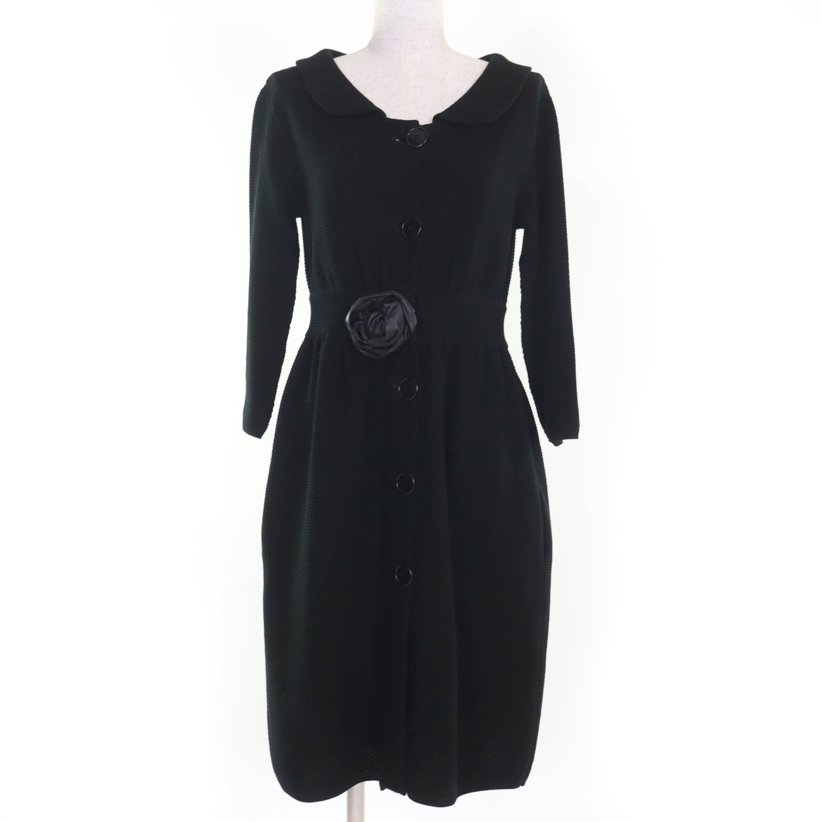 美品 クリスチャンディオール
 コート ブラック レディース 40 1C24801GM528