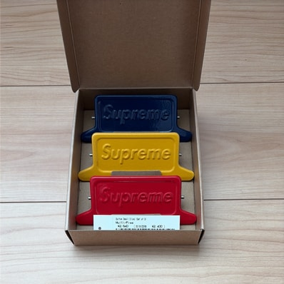 Supreme x Dulton Small Clips (Set Of 3) "Multi"